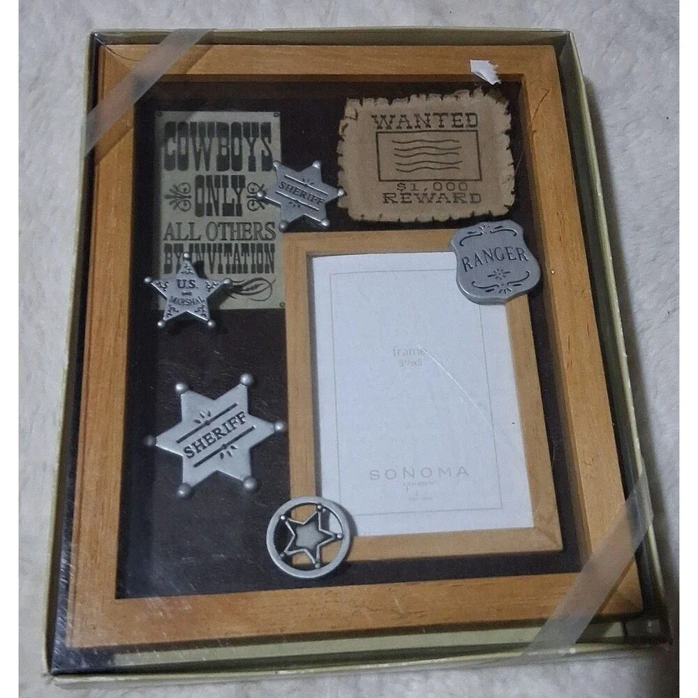 Western Style Sonoma photo frames